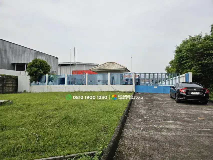 Dijual MURAH Gudang 1,873m² dikawasan industri delta silicon cikarang