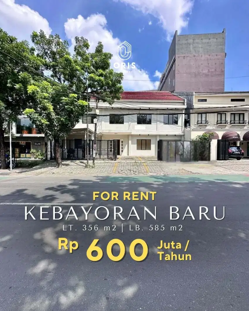 For Rent Bangunan Cocok Untuk Kantor & Usaha di Area Komersil