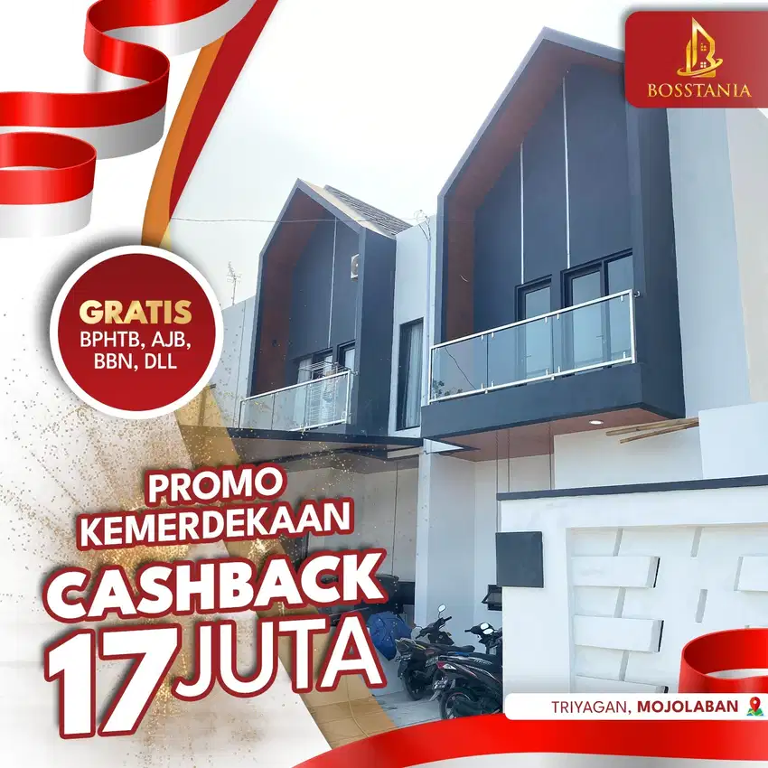 Cluster Mewah dengan Fasilitas Premium, Dekat RS Moewardi
