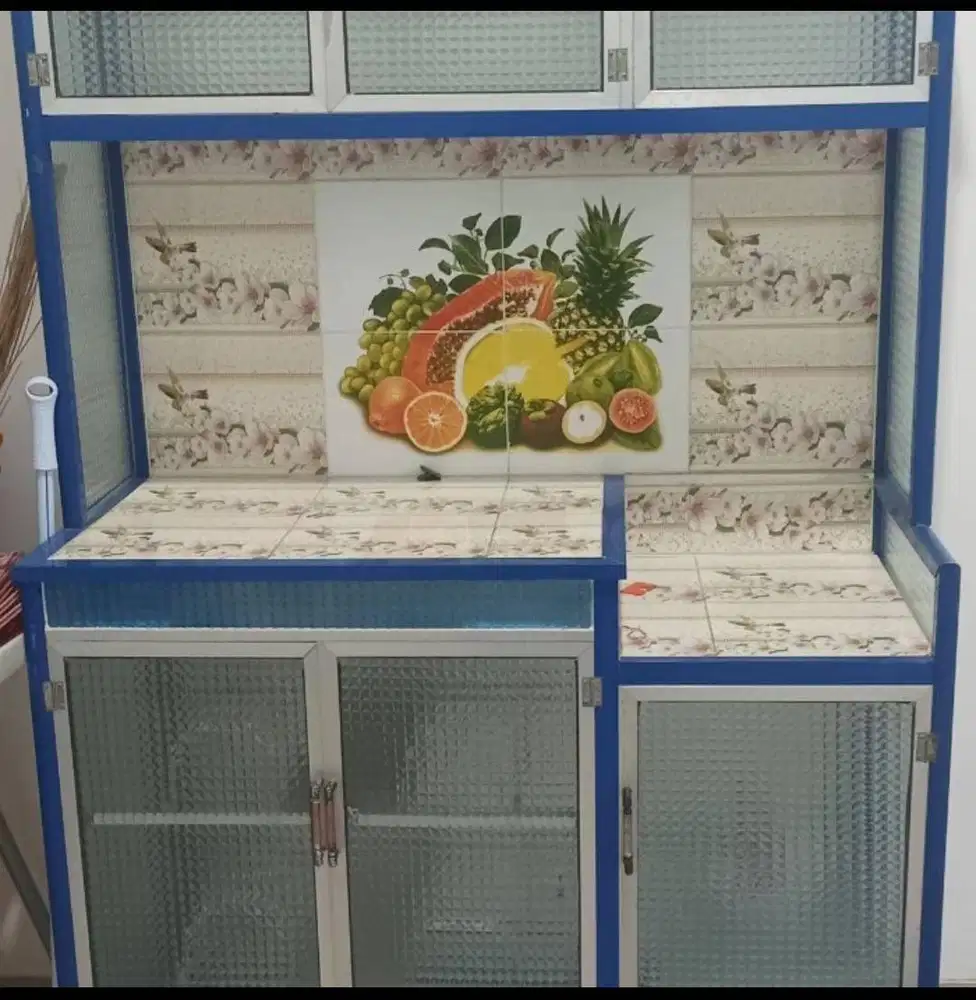 Rak Piring 3 Pintu Stainless