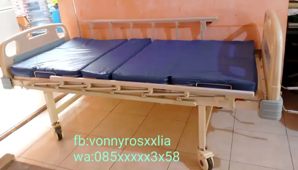 Jual ranjang besi+matras second