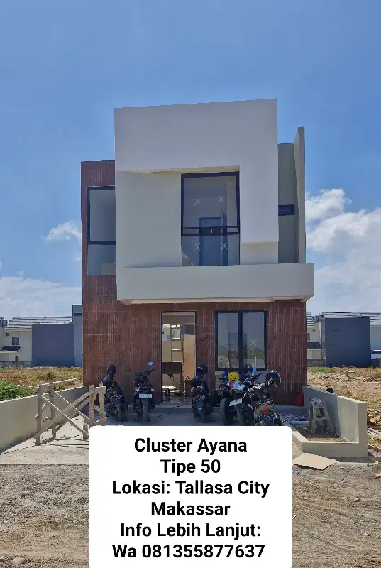 Cluster Ayana,Rumah 2 Lantai di Tallasa City Makassar
