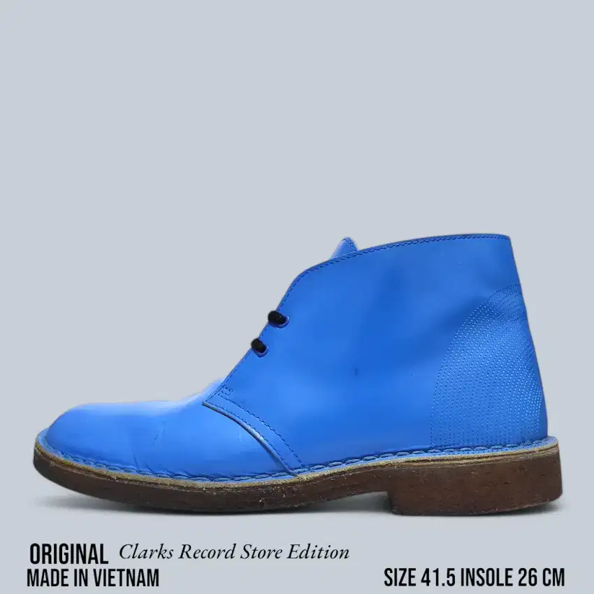 Sepatu Boots Pria Clarks Desert Record Edition Original Size 41.5