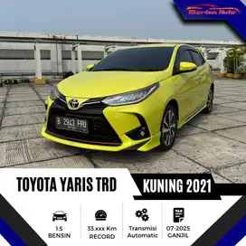 Toyota Yaris TRD AT 2021 Km 33 ribuan