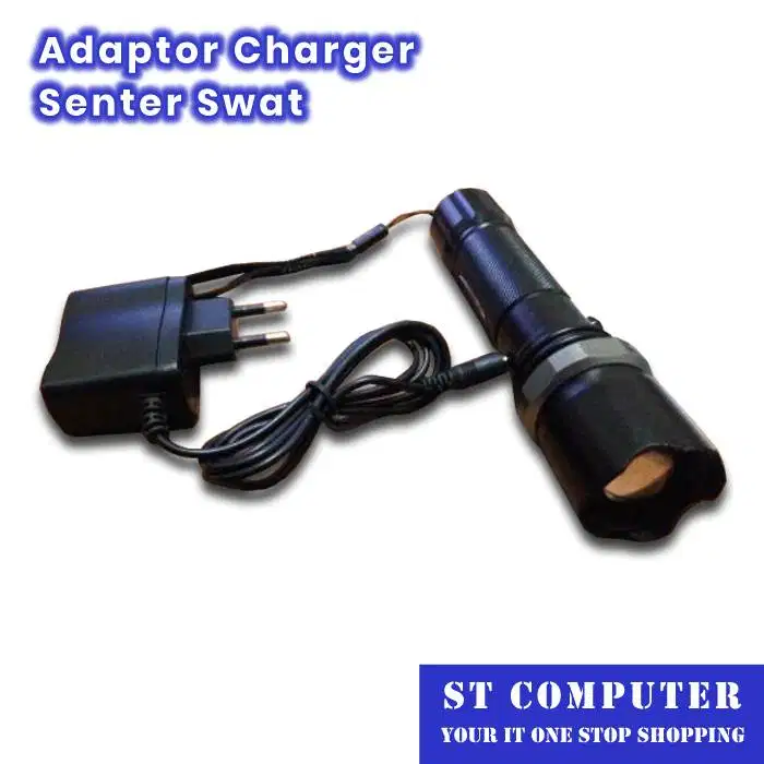 Adaptor Charger Senter Swat