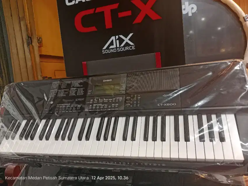 Keyboard CASIO CTX-800 cicilan cukup KTP