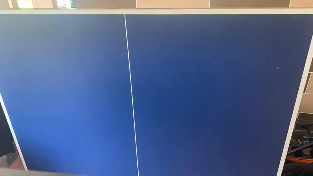 DIJUAL MEJA TENIS PING PONG MERK POWER SPIN 200 kondisi like new