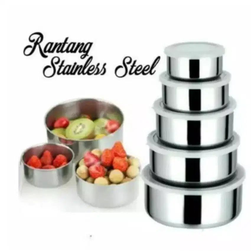Rantang stenlis 5in1