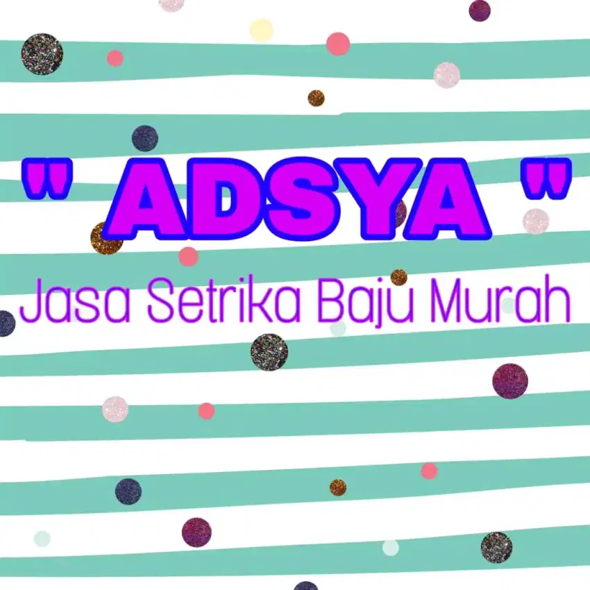 JASA SETRIKA BAJU RAPIH DAN WANGI