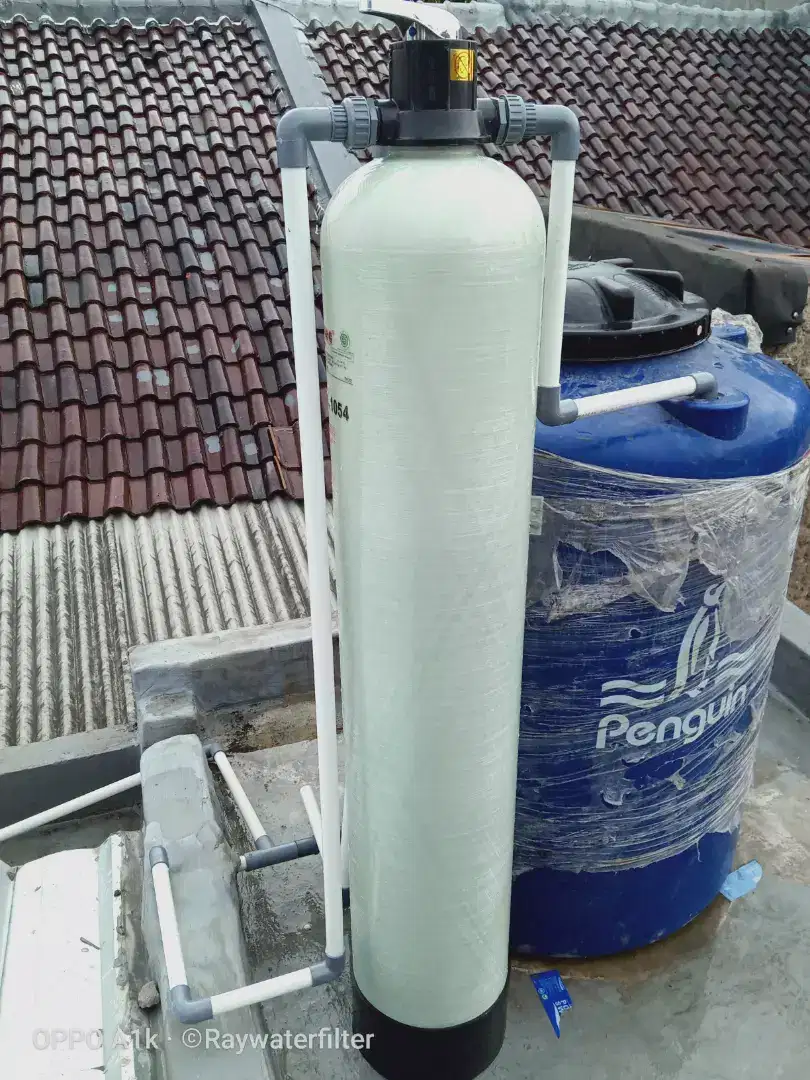 Filter penjernih air kuning