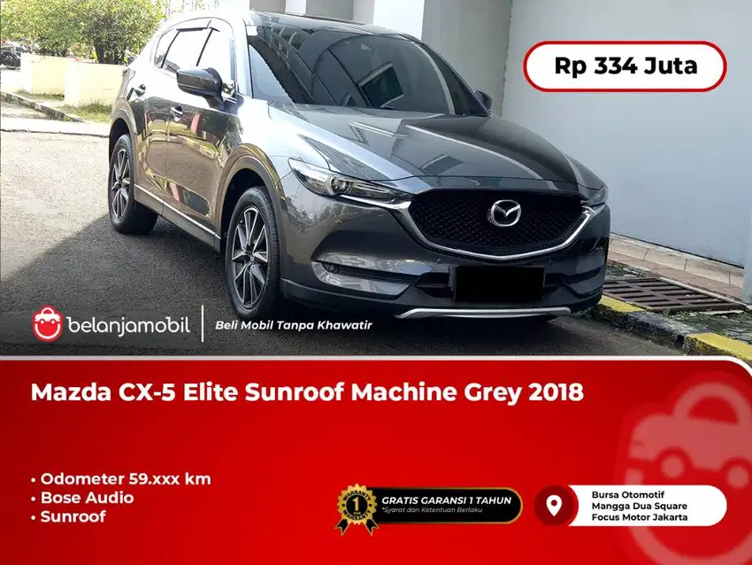 [ SUNROOF ] Mazda CX5 CX-5 CX 5 Elite Sunroof Machine Grey 2018/2019