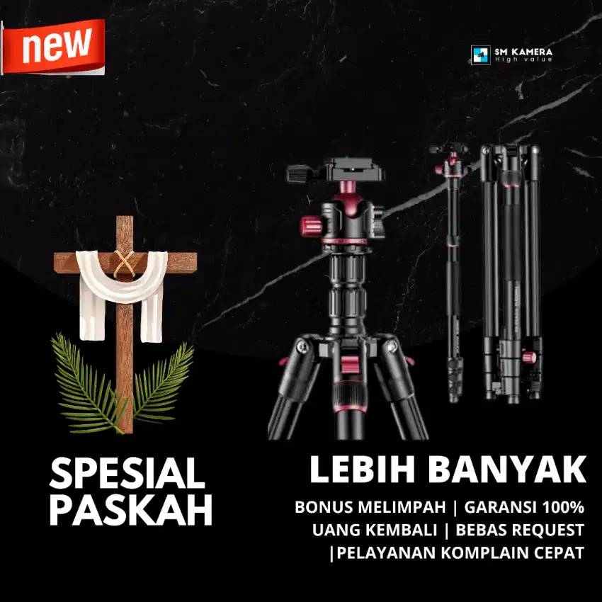 Mewah! TRIPOD ELEGANT TRIPOD TAKARA ROVER 60 TRIPOD F3520 WEIFENG