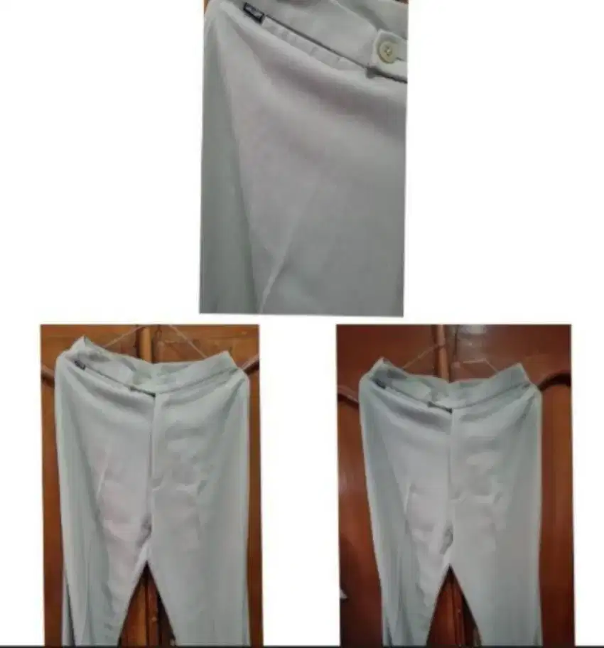 Celana Bahan Cutbrah Sage