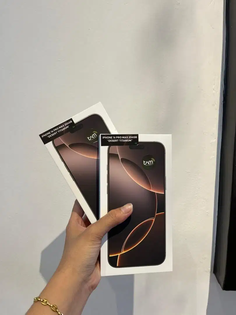 READY IPHONE 16PROMAX 256G TAM