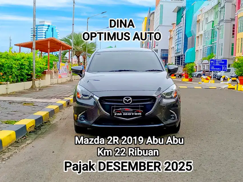 Mazda 2 R Skyactiv 2019 AT, Low Km, Pajak Panjang