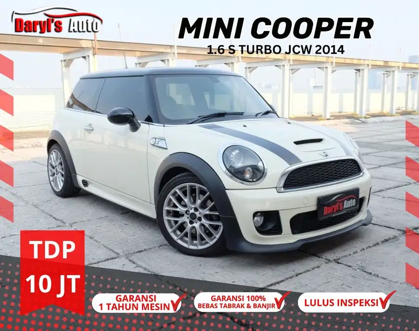 2014 Mini Cooper S JCW RARE ITEMS , WHEN STYLE MEETS Tdp 10jt