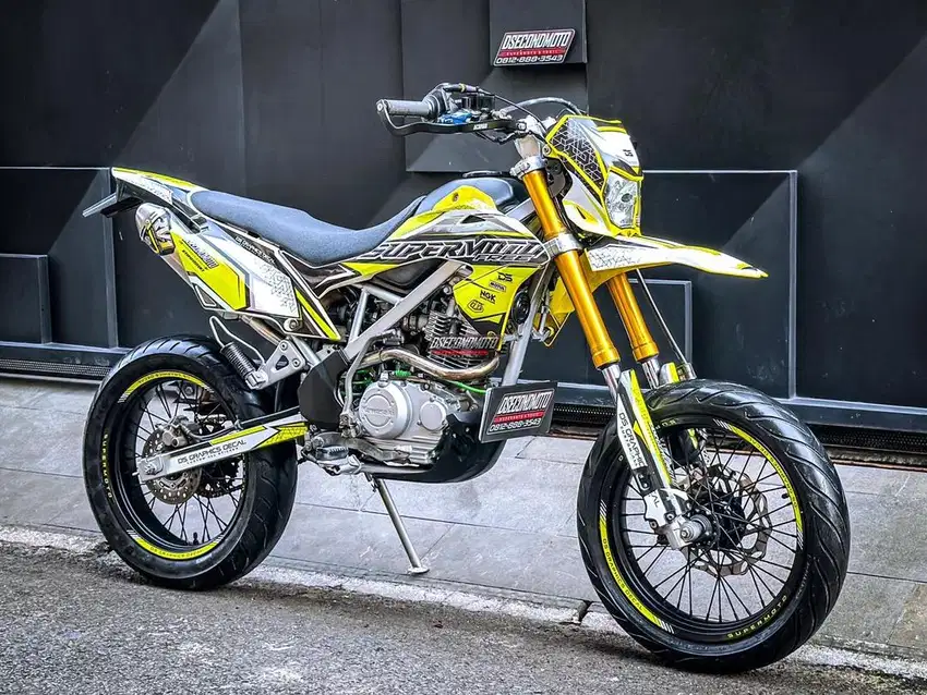 KLX 150 D TRACKER‼️ SUPERMOTO MODIF GANTENG SIAP TOURING TRAIL TRABAS