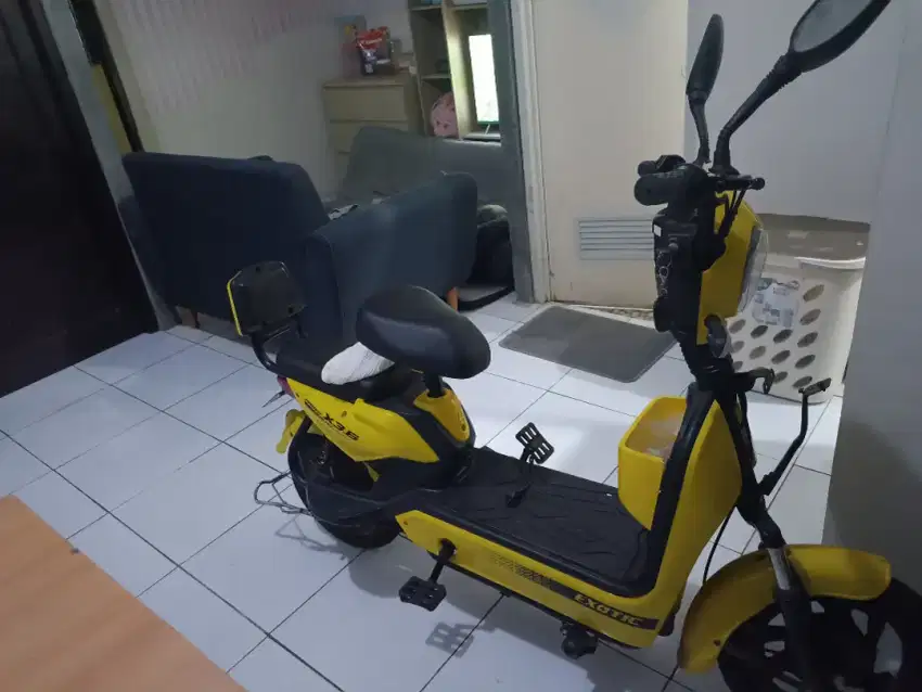 Dijual sepeda listrik second