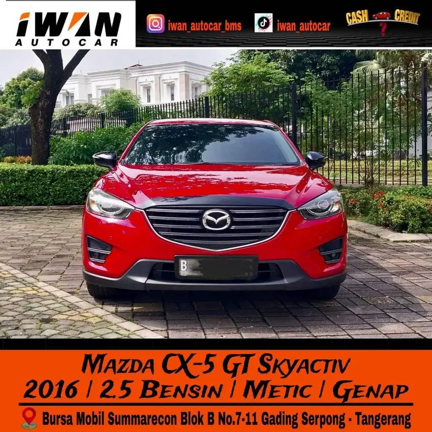 2016 Mazda CX5 GT Facelift 2.5 Skyactiv AT