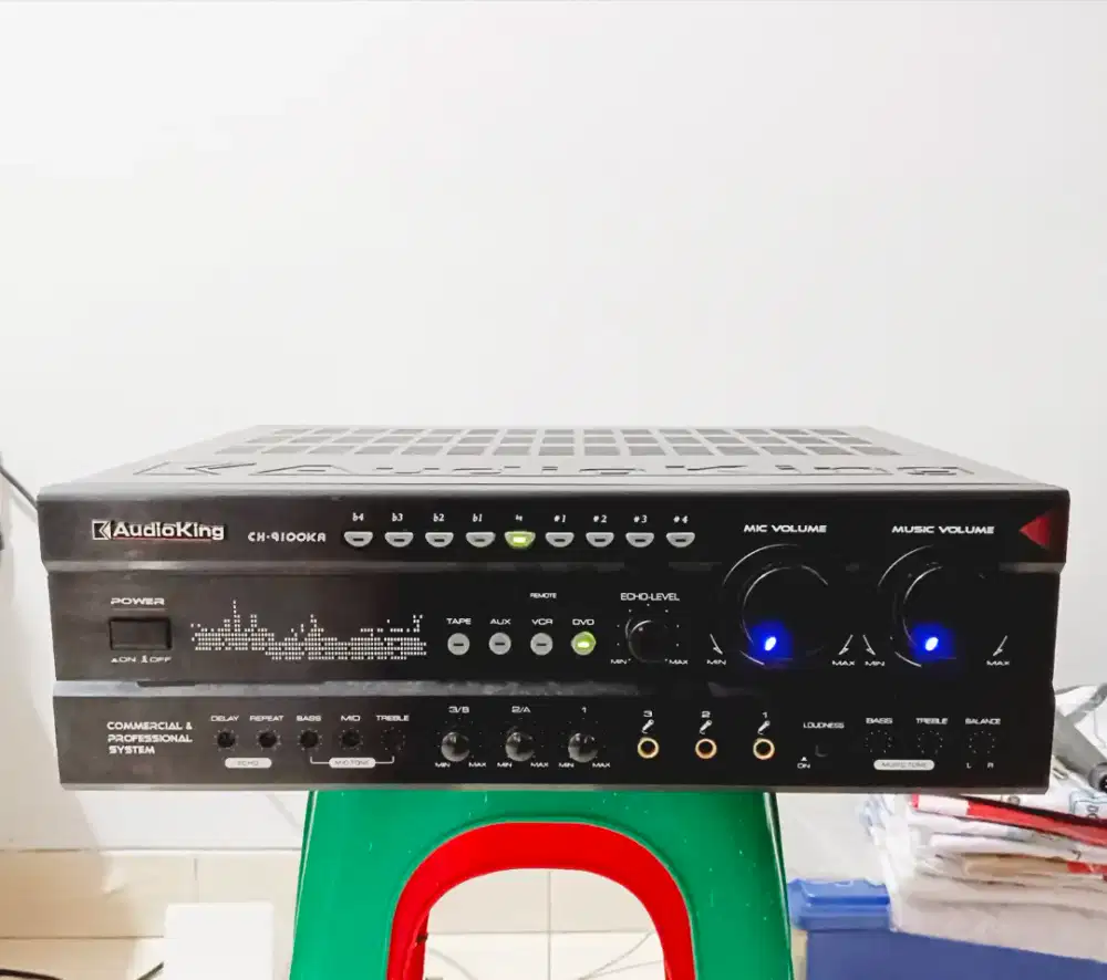 JUAL AMPLIFIER AUDIOKING CH9100KA