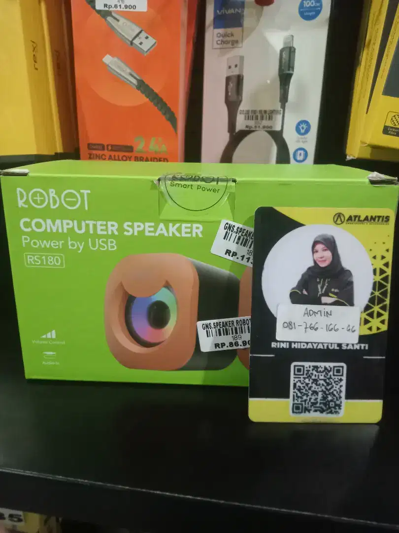 SPEAKER ROBOT RS180 | ATLANTIS DAHSYAT