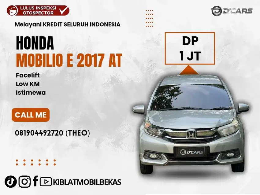 [DP: 1 JT] MOBILIO E 2017 AUTOMATIC LOW KM FACELIFT
