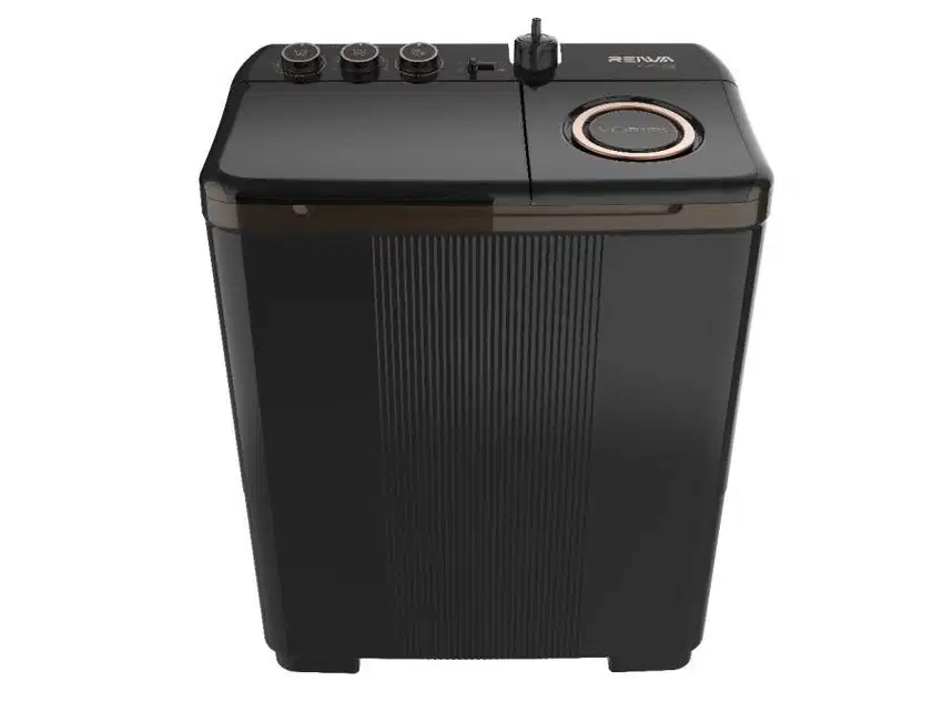 Mesin Cuci Reiwa Gen Black Edition Low Watt Dual Wash Mode Vortex Dryi