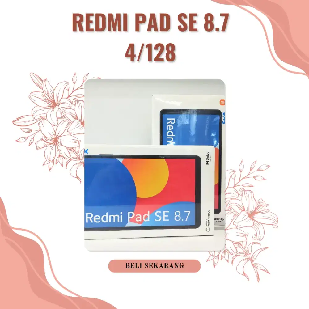 Redmi Pad SE 8.7 Garansi Resmi Indonesia 15 Bulan.