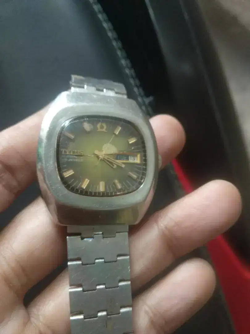 Jam tangan jadul Titus automatic original