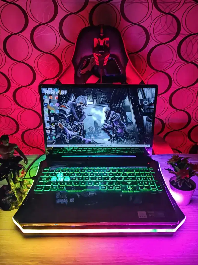 Laptop Render Gaming Asus Tuf Dash 15 Core i7 Ram 16/512gb Ssd DualVga