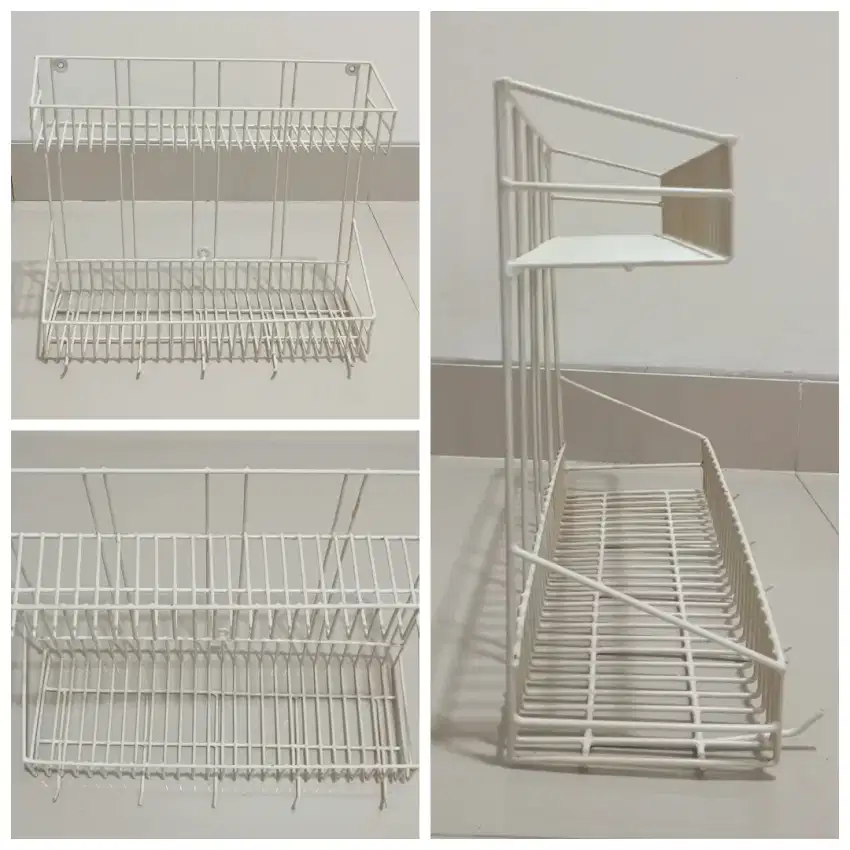 Utility Rack Besi Tebal 2 Susun