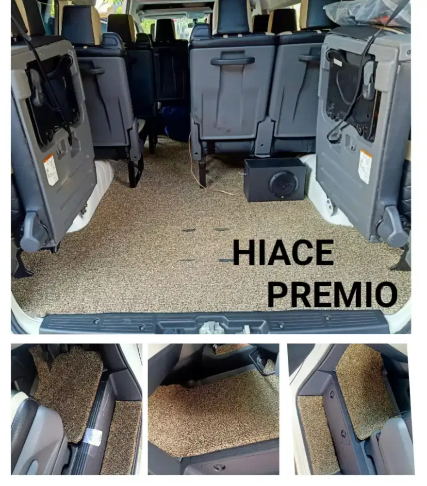 KARPET MIE/BIHUN  MOBIL HIACE COMMUTER DAN HIACE PREMIO