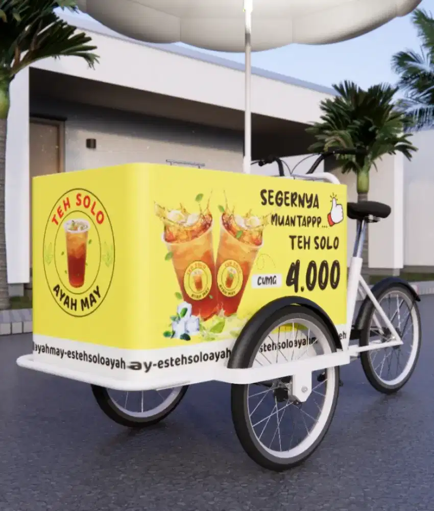 Di butuhkan Rider Teh Solo Keliling (Orang yang semangat Kerja keras)
