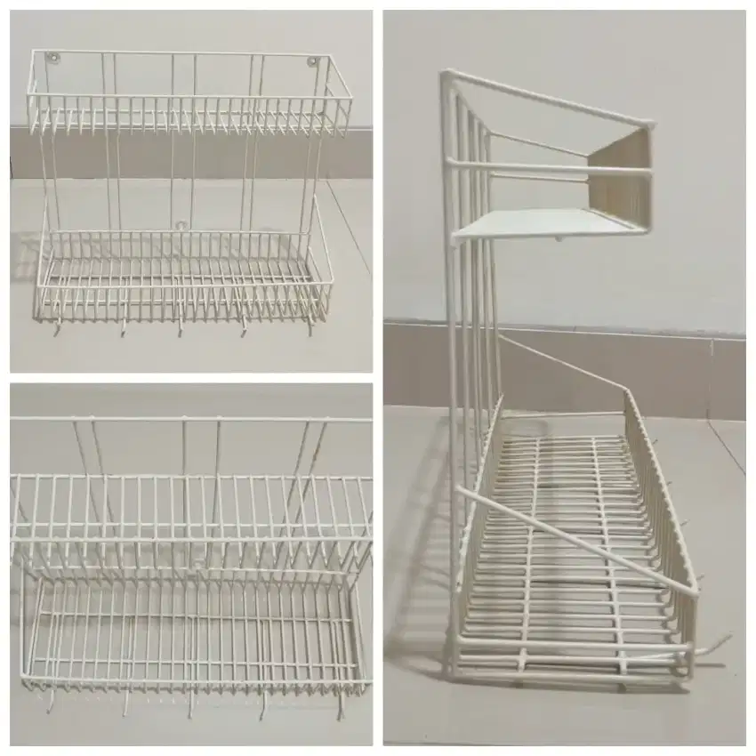 Utility Rack Besi Tebal 2 Susun