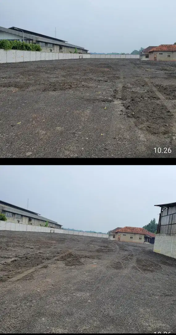 Disewakan dan dijual tanah 5400 meter di Cileungsi