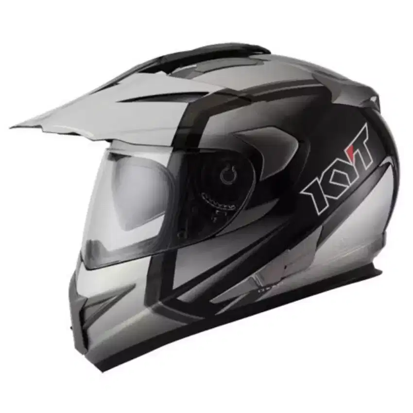DI JUAL HELM KYT ENDURO DOUBLE VISOR