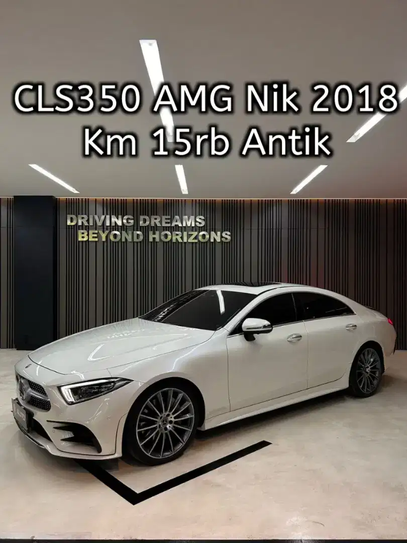 Mercedes Benz CLS 350 CLS350 AT AMG 2019 Putih Mercy B2941WBE Nik 2018