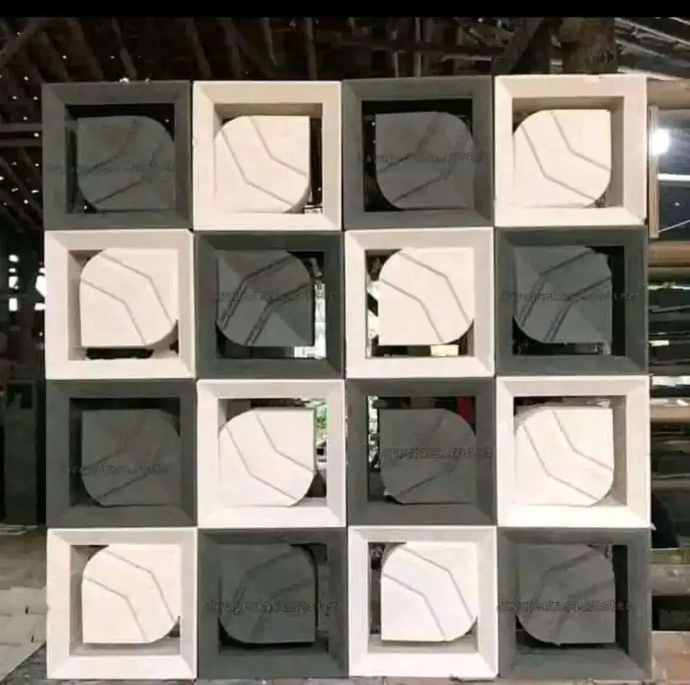 Roster beton minimalis