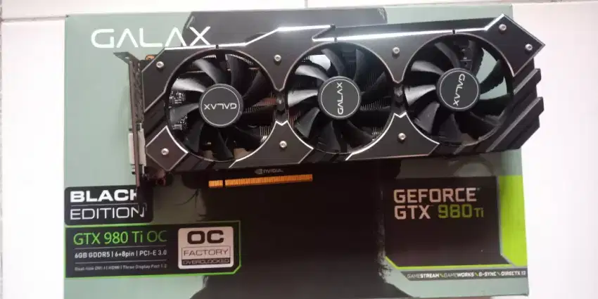 Vga Gtx 980ti ddr5 6gb 384bit full sets