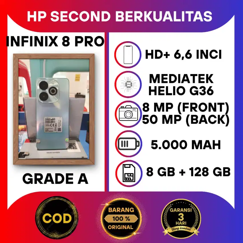 HP INFINIX SMART 8 PRO