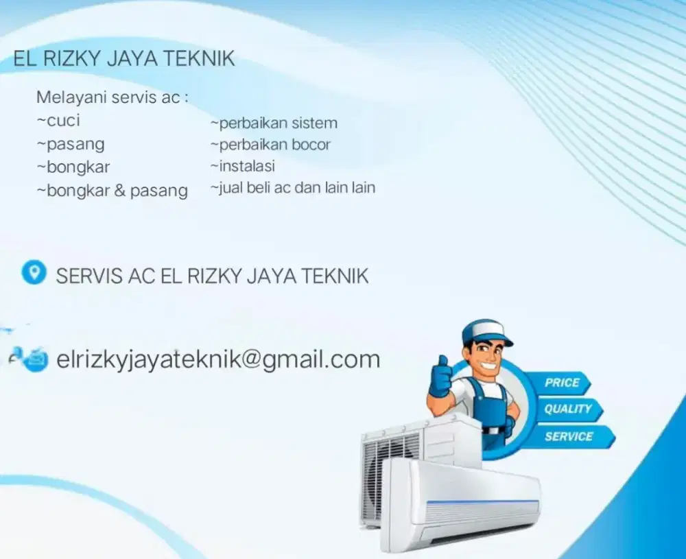 Melayani service ac panggilan