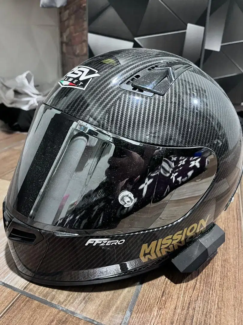 Helm full face rsv ff zero + henset interkom
