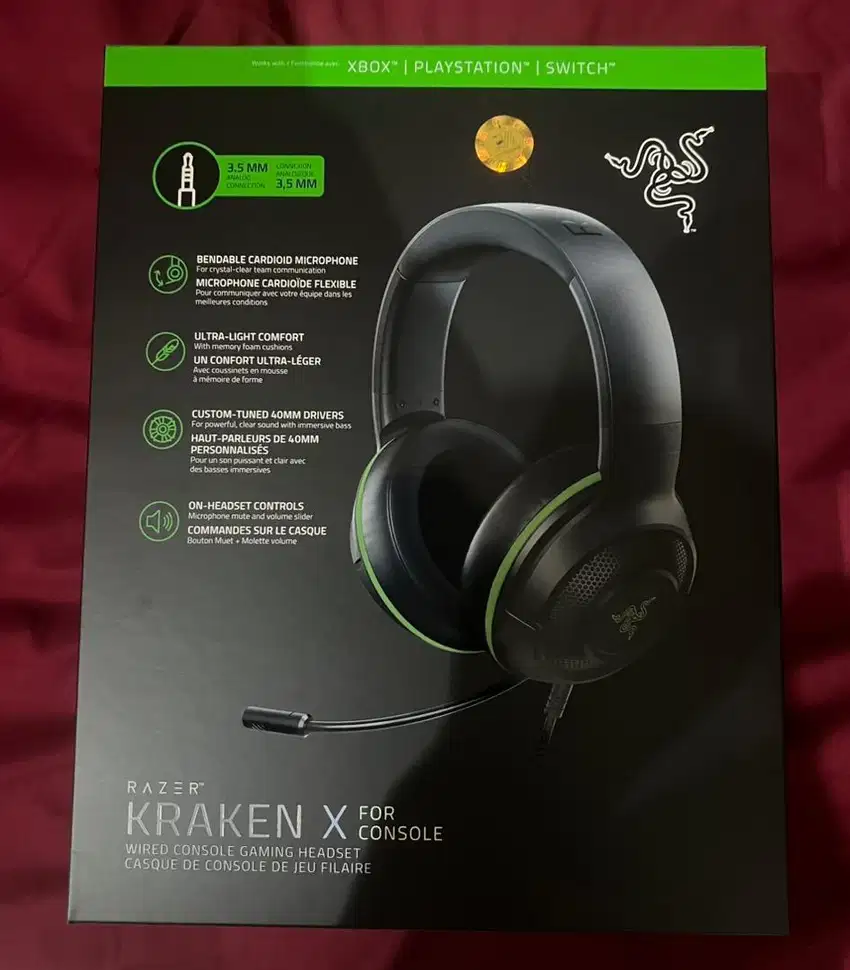 HEADSET RAZER KRAKEN X