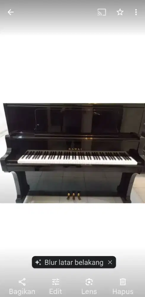 Piano Kawai BL 71 Build Japan + Bangku + kunci+ kondisi Bagus