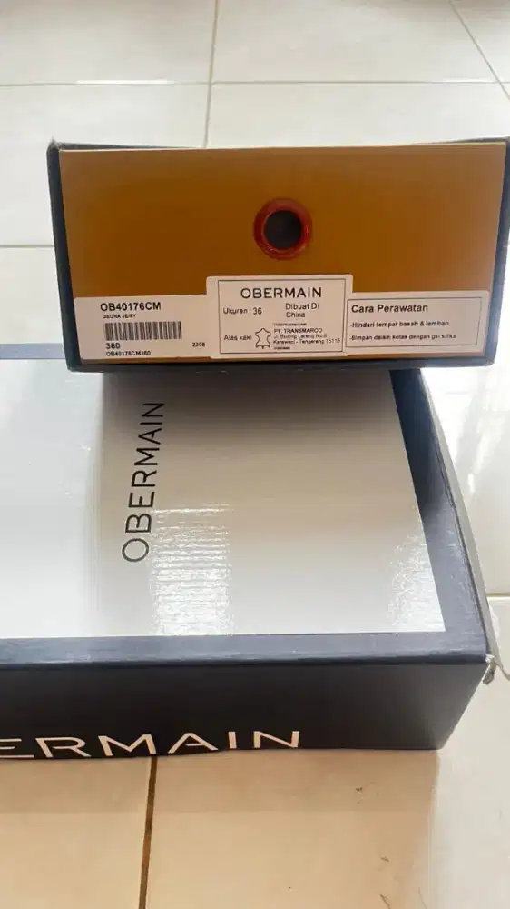 Sepatu Leather Obermain