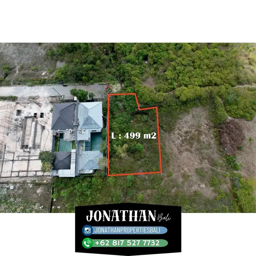 For Sale: Land with Ocean & Airport View in GWK Jimbaran