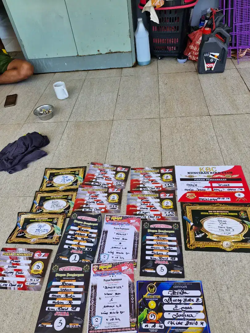 Murai batu prestasi latber latpres event