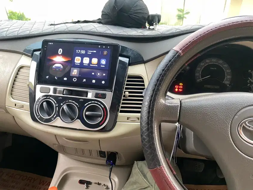Head unit android 9” + kamera mundur + pasang