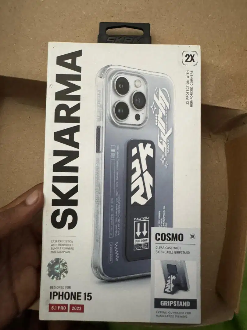 CASING ORI SKINARMA COSMO WITH GRIPSTAND