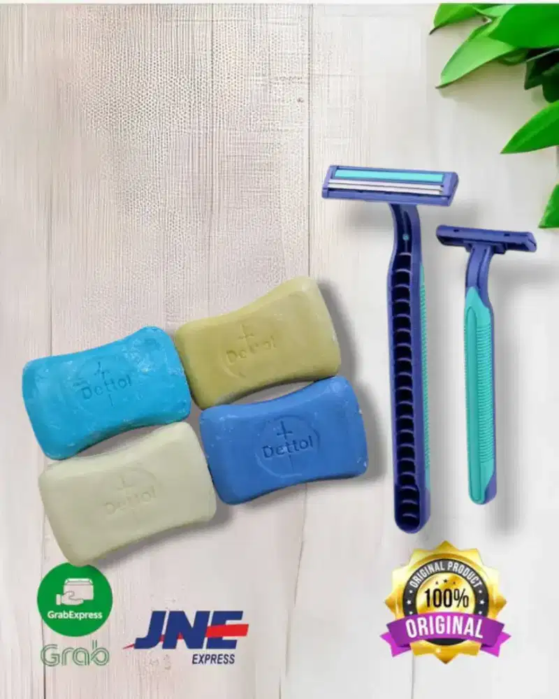 Sabun mandi dan pencukur rmbut